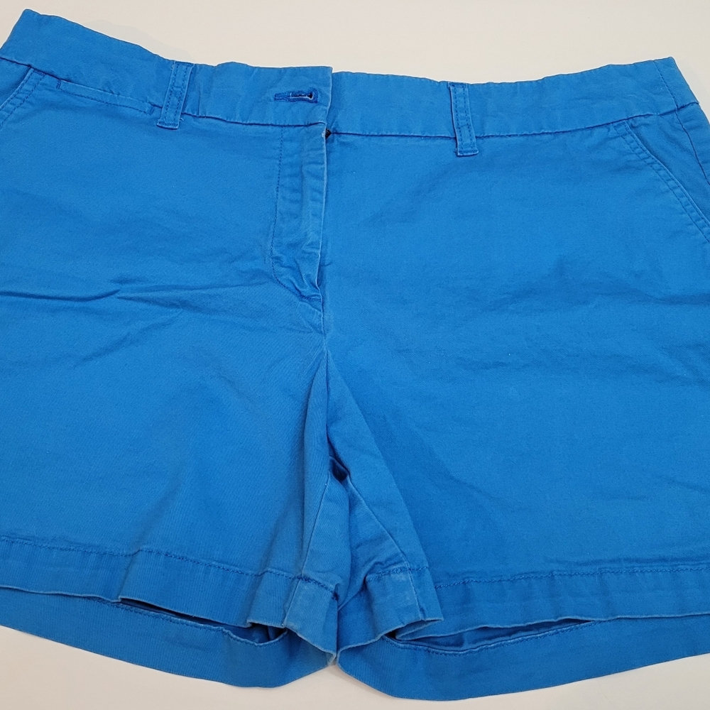 Crown & Ivy Vibrant Blue Women's Bermudas